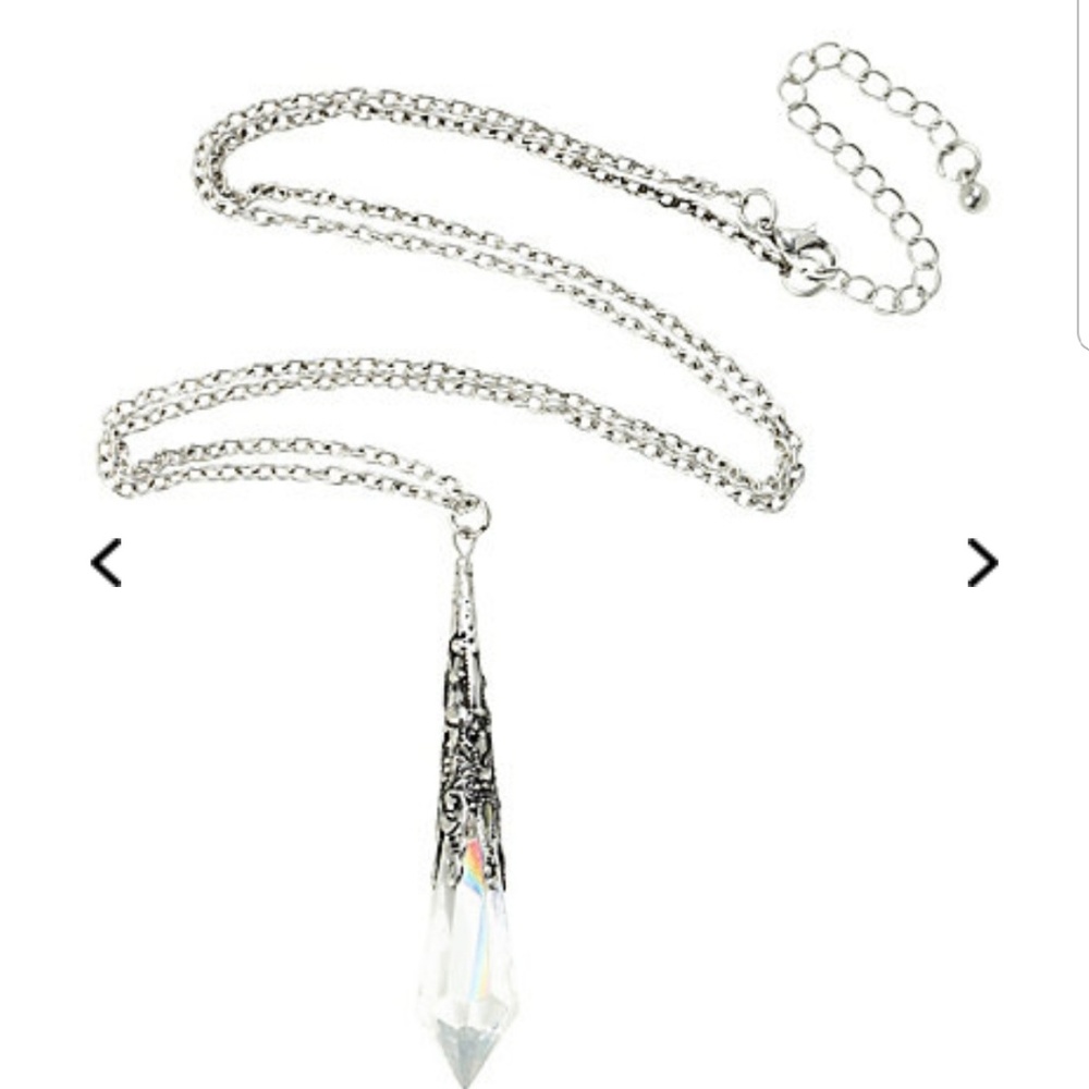 Lovesick  Crystal Filigree Necklace (NWOT)